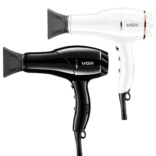 VGR V-409 2200W Negative Ion Hair Dryers with 3 Gear Adjustment, Plug Type: EU Plug (White) by VGR
