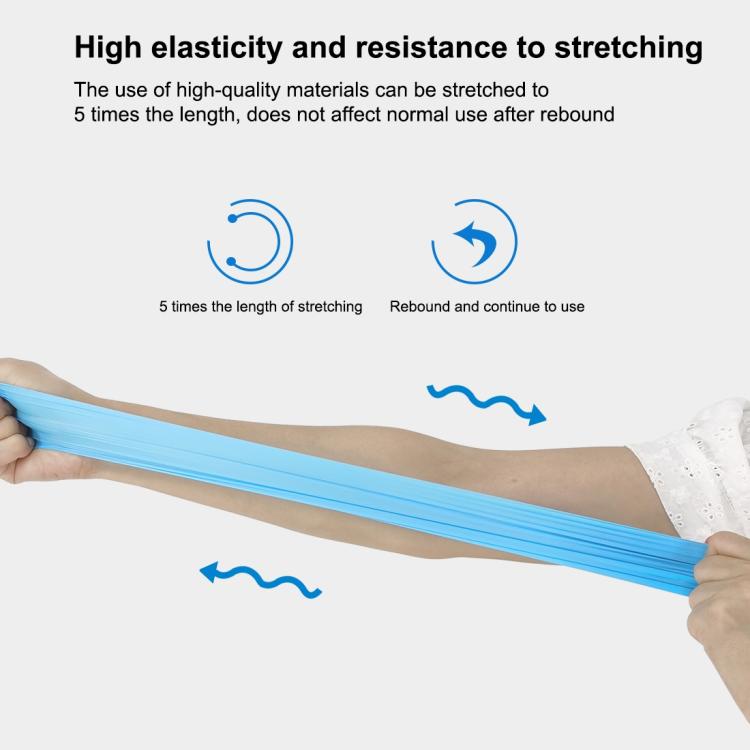 100pcs Blue Disposable Butyronitrile Gloves Housework Supplies, Size: L, Suitable for Palm Width: 9cm-10cm, New / Old Packing Box Random Delivery by bashfashion