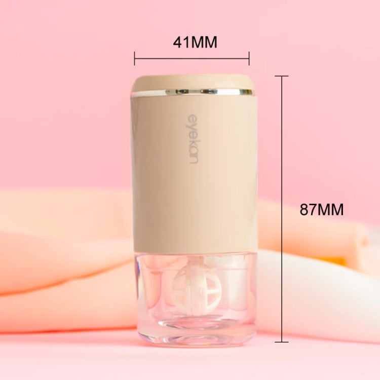 Eyekan HL-988 Ultrasonic Automatic Cleaner Beauty Lens Electric Cleaning Instrument(Flesh Color) by bashfashion