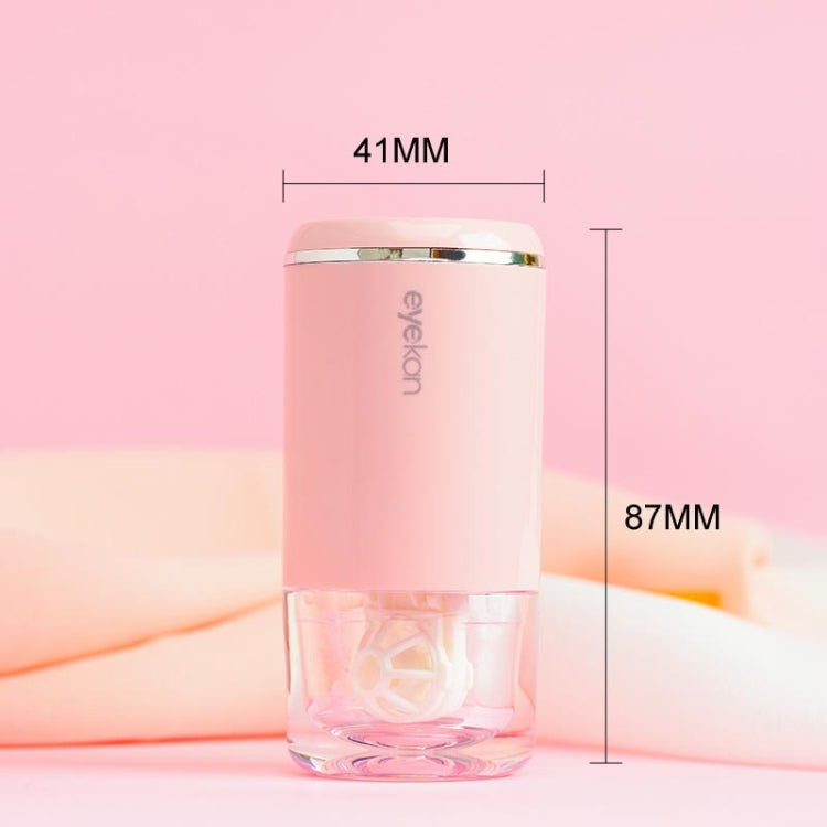 Eyekan HL-988 Ultrasonic Automatic Cleaner Beauty Lens Electric Cleaning Instrument(Pink) by bashfashion