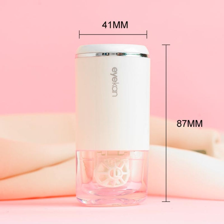 Eyekan HL-988 Ultrasonic Automatic Cleaner Beauty Lens Electric Cleaning Instrument(White) by bashfashion