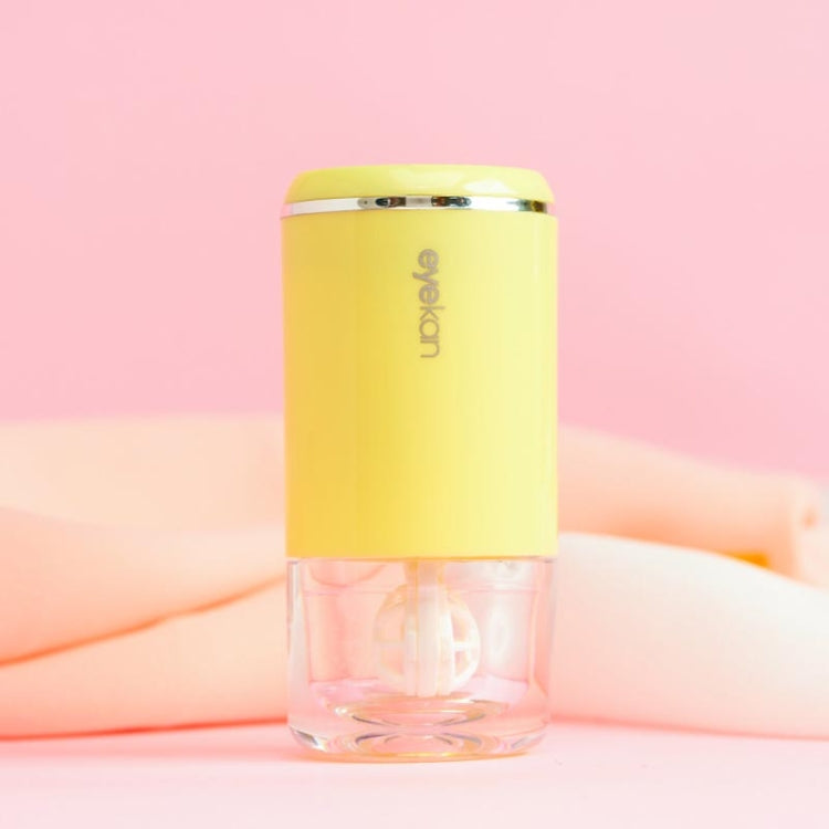 Eyekan HL-988 Ultrasonic Automatic Cleaner Beauty Lens Electric Cleaning Instrument(Yellow) by bashfashion