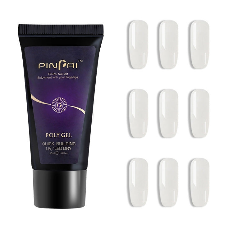 30g Nail Glue Manicure Art Rapid Extension Glue Painless Gel Extended Nail Builder Phototherapy Cream Removable by bashfashion