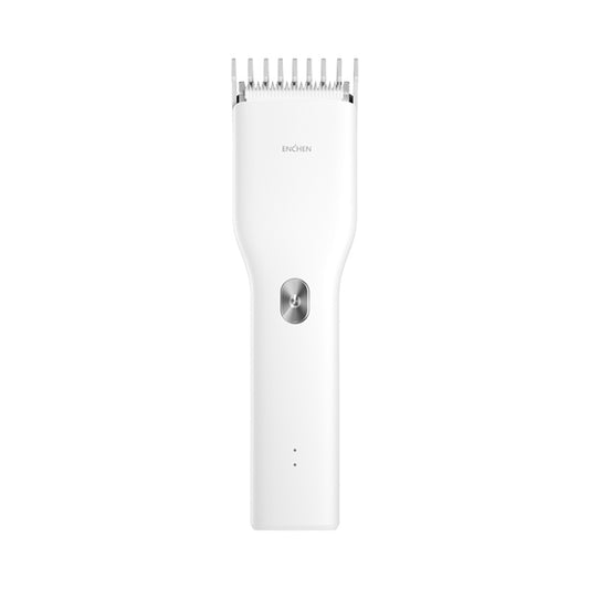 Original Xiaomi Enchen Boost Intelligent Fast Charging Electric Hair Trimmer Haircut Machine (White) by Xiaomi