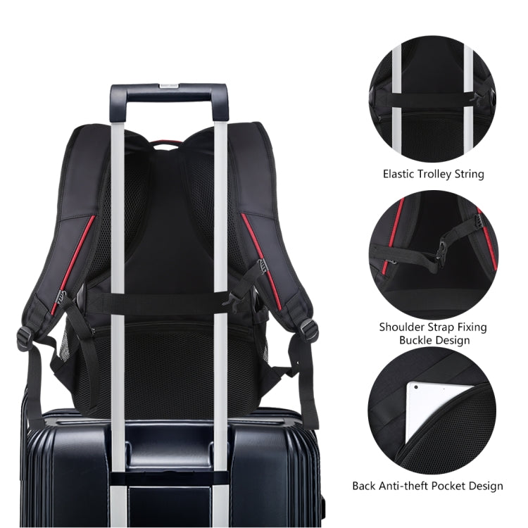 HAWEEL Foldable Removable Outdoor Portable Dual Shoulders Laptop Backpack(Black) by HAWEEL