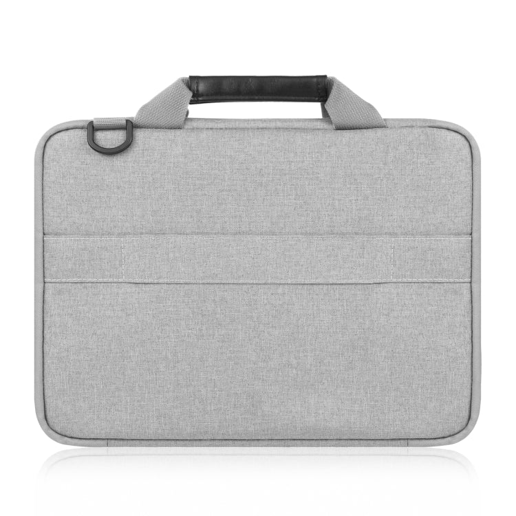 HAWEEL 13.0 inch-14.0 inch Briefcase Crossbody Laptop Bag For Macbook, Lenovo Thinkpad, ASUS, HP(Grey) by HAWEEL