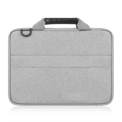 HAWEEL 13.0 inch-14.0 inch Briefcase Crossbody Laptop Bag For Macbook, Lenovo Thinkpad, ASUS, HP(Grey) by HAWEEL