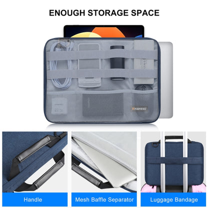 HAWEEL 15.0 inch -16.0 inch Briefcase Crossbody Laptop Bag For Macbook, Lenovo Thinkpad, ASUS, HP(Navy Blue) by HAWEEL