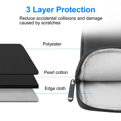 HAWEEL 7.9 inch Sleeve Case Zipper Briefcase Carrying Bag, For iPad mini 4 / iPad mini 3 / iPad mini 2 / iPad mini, Galaxy, Lenovo, Sony, Xiaomi, Huawei 7.9 inch Tablets(Black) by HAWEEL