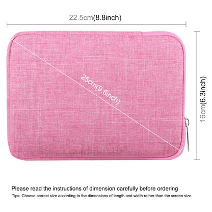 HAWEEL 7.9 inch Sleeve Case Zipper Briefcase Carrying Bag, For iPad mini 4 / iPad mini 3 / iPad mini 2 / iPad mini, Galaxy, Lenovo, Sony, Xiaomi, Huawei 7.9 inch Tablets(Pink) by HAWEEL