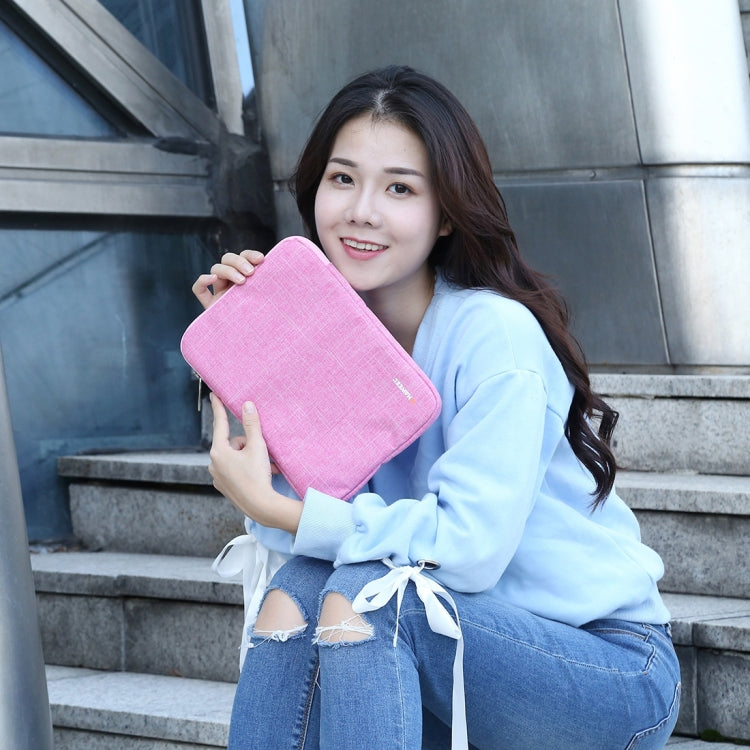 HAWEEL 7.9 inch Sleeve Case Zipper Briefcase Carrying Bag, For iPad mini 4 / iPad mini 3 / iPad mini 2 / iPad mini, Galaxy, Lenovo, Sony, Xiaomi, Huawei 7.9 inch Tablets(Pink) by HAWEEL