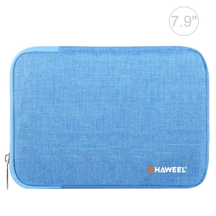 HAWEEL 7.9 inch Sleeve Case Zipper Briefcase Carrying Bag, For iPad mini 4 / iPad mini 3 / iPad mini 2 / iPad mini, Galaxy, Lenovo, Sony, Xiaomi, Huawei 7.9 inch Tablets(Blue) by HAWEEL