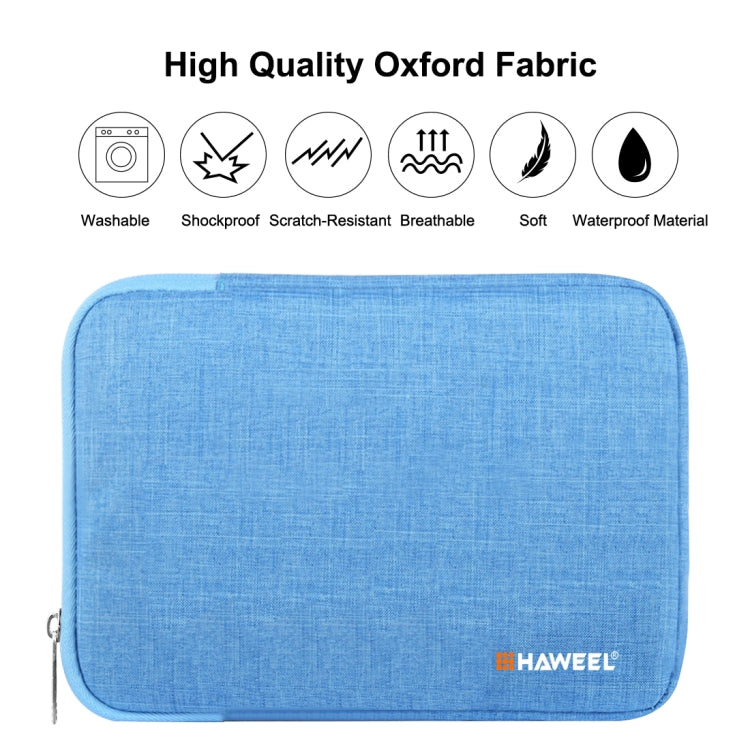 HAWEEL 7.9 inch Sleeve Case Zipper Briefcase Carrying Bag, For iPad mini 4 / iPad mini 3 / iPad mini 2 / iPad mini, Galaxy, Lenovo, Sony, Xiaomi, Huawei 7.9 inch Tablets(Blue) by HAWEEL