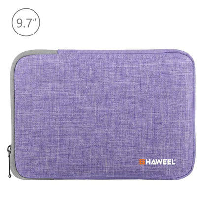 HAWEEL 9.7 inch Sleeve Case Zipper Briefcase Carrying Bag, For iPad 9.7 inch / iPad Pro 9.7 inch, Galaxy, Lenovo, Sony, Xiaomi, Huawei 9.7 inch Tablets(Purple) by HAWEEL