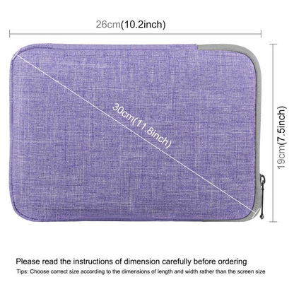 HAWEEL 9.7 inch Sleeve Case Zipper Briefcase Carrying Bag, For iPad 9.7 inch / iPad Pro 9.7 inch, Galaxy, Lenovo, Sony, Xiaomi, Huawei 9.7 inch Tablets(Purple) by HAWEEL