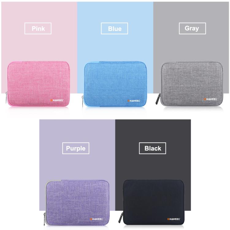 HAWEEL 9.7 inch Sleeve Case Zipper Briefcase Carrying Bag, For iPad 9.7 inch / iPad Pro 9.7 inch, Galaxy, Lenovo, Sony, Xiaomi, Huawei 9.7 inch Tablets(Purple) by HAWEEL