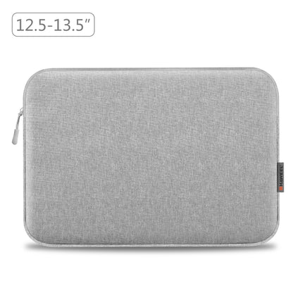 HAWEEL 13 inch Laptop Sleeve Case Zipper Briefcase Bag for 12.5-13.5 inch Laptop(Grey) by HAWEEL