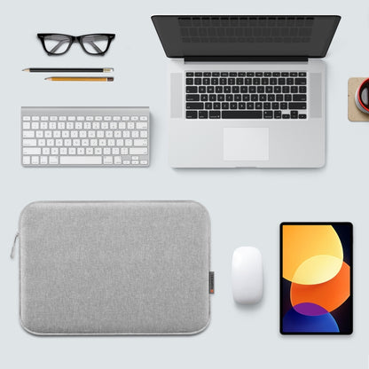 HAWEEL 15 inch Laptop Sleeve Case Zipper Briefcase Bag for 14-15 inch Laptop(Grey) by HAWEEL