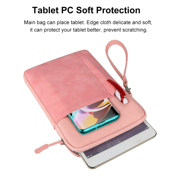 HAWEEL Splash-proof Pouch Sleeve Tablet Bag for iPad mini, 7.9-8.4 inch Tablets(Pink) by HAWEEL