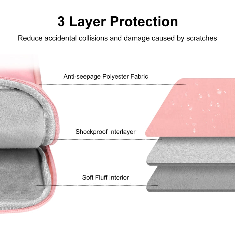 HAWEEL Splash-proof Pouch Sleeve Tablet Bag for iPad, 9.7 -11 inch Tablets(Pink) by HAWEEL