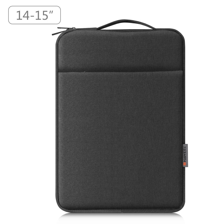 HAWEEL Laptop Sleeve Case Zipper Briefcase Bag with Handle for 14-15 inch Laptop (Black) by HAWEEL