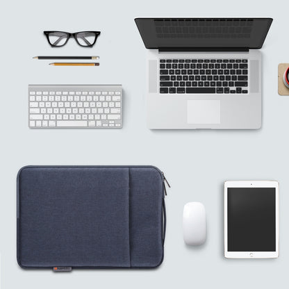 HAWEEL Laptop Sleeve Case Zipper Briefcase Bag with Handle for 14-15 inch Laptop(Gray Blue) by HAWEEL