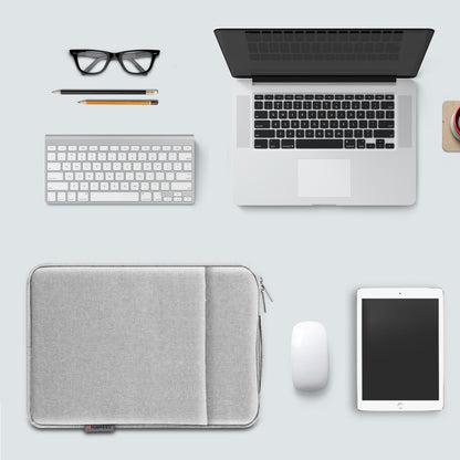 HAWEEL Laptop Sleeve Case Zipper Briefcase Bag with Handle for 15-16.7 inch Laptop(Grey) by HAWEEL