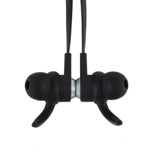 BT-KDK61 CVC6.0 Noise Reduction Stereo Magnetic Wireless Sports Bluetooth Earphone, Support Wire-control(Black)