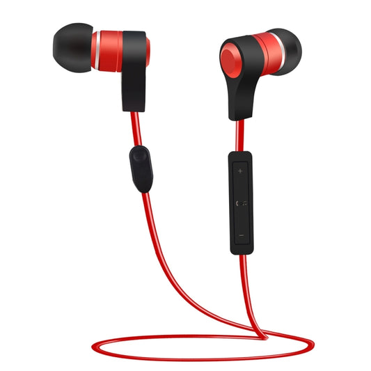 BTH-I8 Stereo Sound Quality Magnetic Absorption V4.2 + EDR Bluetooth Sports Headset, Bluetooth Distance: 8-15m, For iPad, iPhone, Galaxy, Huawei, Xiaomi, LG, HTC and Other Smart Phones(Red)