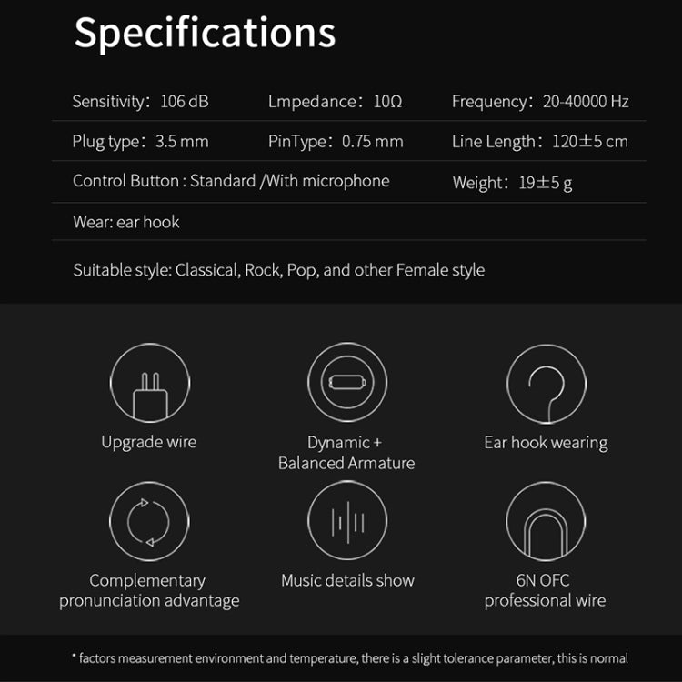 KZ ZST Circle Iron In-ear Mega Bass MP3 Dual Unit Earphone without Microphone (Colour) by KZ