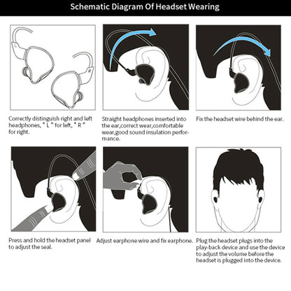 KZ ZST Circle Iron In-ear Mega Bass MP3 Dual Unit Earphone without Microphone (Colour) by KZ