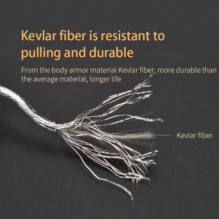 KZ A 8 Pin Oxygen-free Copper Silver Plated Upgrade Cable for KZ ZS3 / ZS4 / ZS5 / ZS6 / ZSA Earphones(White) by KZ