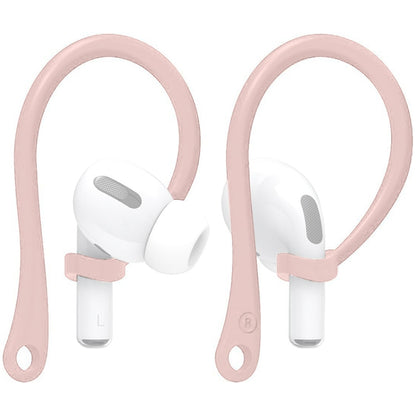 For AirPods 1 / 2 / Pro Anti-lost Silicone Earphone Ear-hook(Pink) by bashfashion
