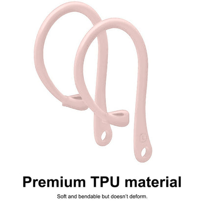 For AirPods 1 / 2 / Pro Anti-lost Silicone Earphone Ear-hook(Pink) by bashfashion