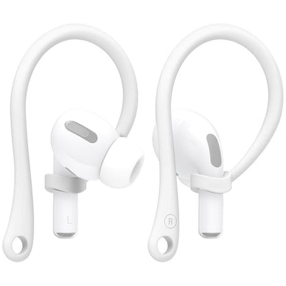 For AirPods 1 / 2 / Pro Anti-lost Silicone Earphone Ear-hook(White) by bashfashion