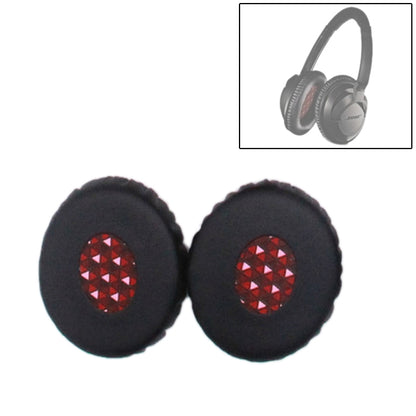 1 Pair For Bose OE2 / OE2i / SoundTrue Headset Cushion Sponge Cover Earmuffs Replacement Earpads(Black Red) by bashfashion