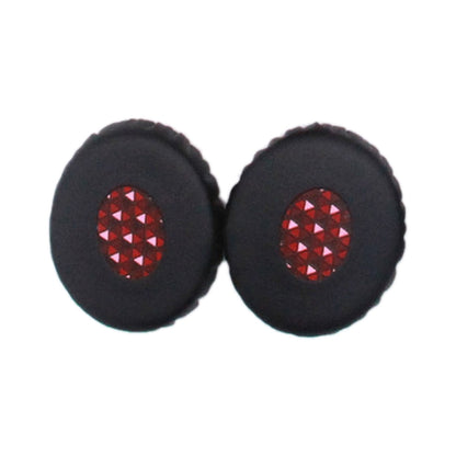 1 Pair For Bose OE2 / OE2i / SoundTrue Headset Cushion Sponge Cover Earmuffs Replacement Earpads(Black Red) by bashfashion