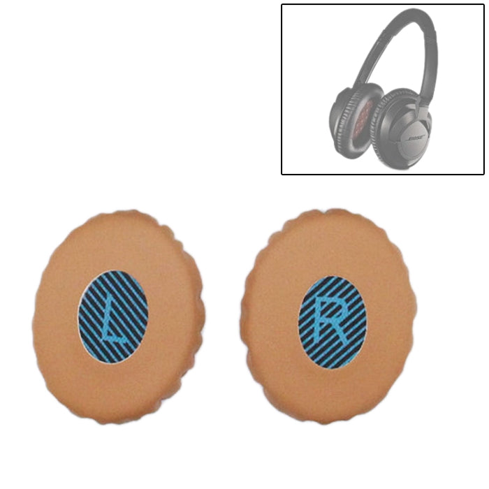 1 Pair For Bose OE2 / OE2i / SoundTrue Headset Cushion Sponge Cover Earmuffs Replacement Earpads(Khaki) by bashfashion