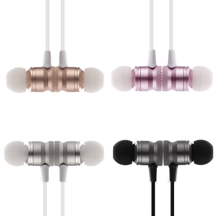 BT-890 Bluetooth 4.2 Hanging Neck Design Bluetooth Headset, Support Music Play & Switching & Volume Control & Answer(Silver) by bashfashion