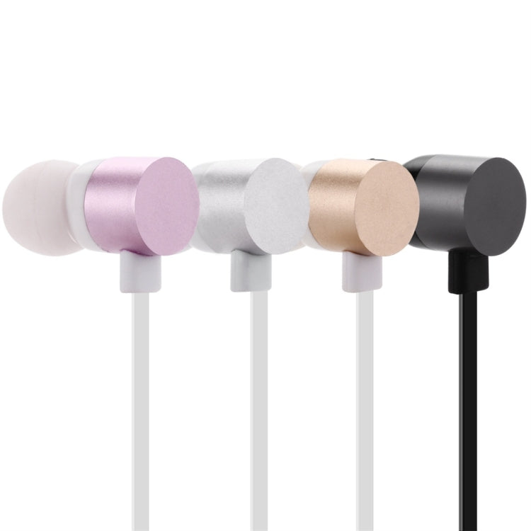 BT-900 Bluetooth 4.2 Hanging Neck Design Bluetooth Headset, Support Music Play & Switching & Volume Control & Answer(Rose Gold) by bashfashion