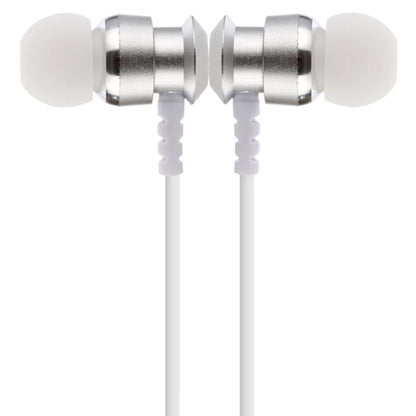 F108 Bluetooth 4.2 Hanging Neck Design Bluetooth Headset, Support Music Play & Switching & Volume Control & Answer(Silver) by bashfashion