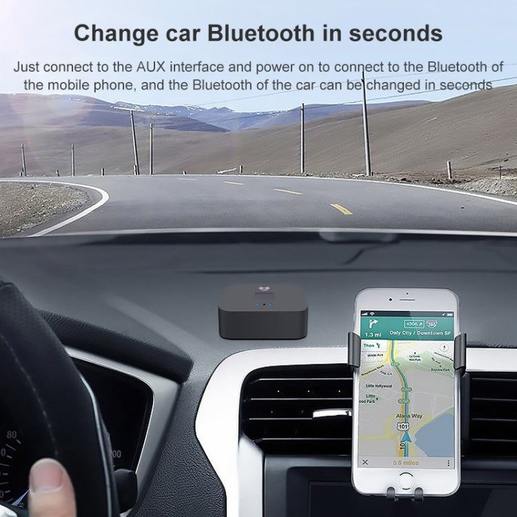 B11 Bluetooth 5.0 Receiver AUX NFC to 2 x RCA Audio Adapter by bashfashion