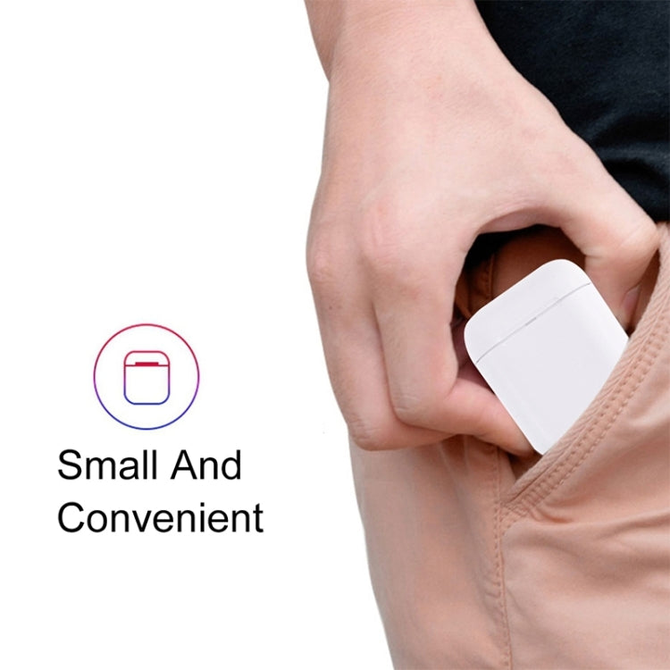 i12 TWS Bluetooth Earphone with Charging Box by bashfashion