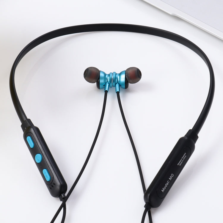 MG-G24 Bluetooth 4.2 Sport Wireless Bluetooth Earphone, Support Card(Black Red) by bashfashion