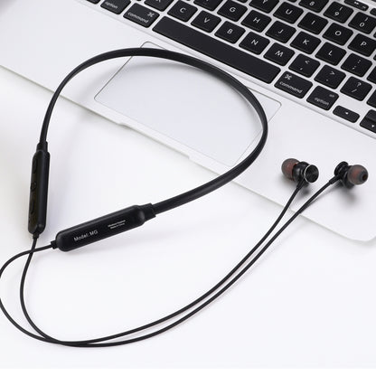 MG-G24 Bluetooth 4.2 Sport Wireless Bluetooth Earphone, Support Card(Black) by bashfashion