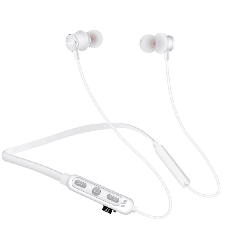 MG-G24 Bluetooth 4.2 Sport Wireless Bluetooth Earphone, Support Card(Silver) by bashfashion