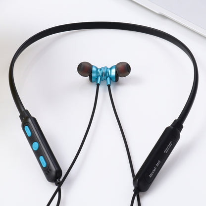 MG-G24 Bluetooth 4.2 Sport Wireless Bluetooth Earphone, Support Card(Silver) by bashfashion