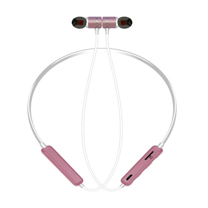 MG-G17 Bluetooth 4.2 Sport Wireless Bluetooth Earphone, Support Card(Pink) by bashfashion