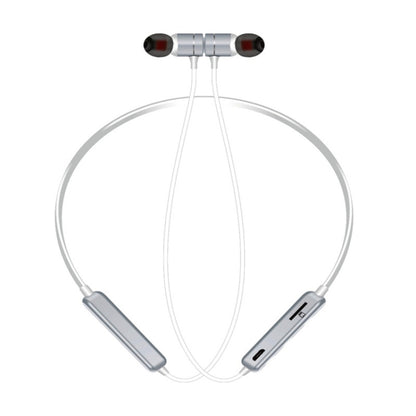 MG-G17 Bluetooth 4.2 Sport Wireless Bluetooth Earphone, Support Card(Silver) by bashfashion