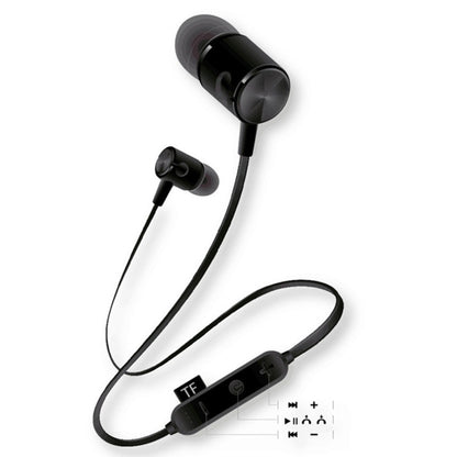 MG-G20 Bluetooth 4.2 Sport Wireless Bluetooth Earphone, Support Card(Black) by bashfashion
